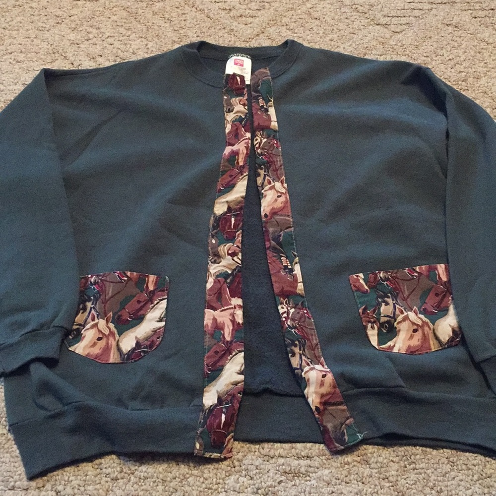 Sweatshirt jacket